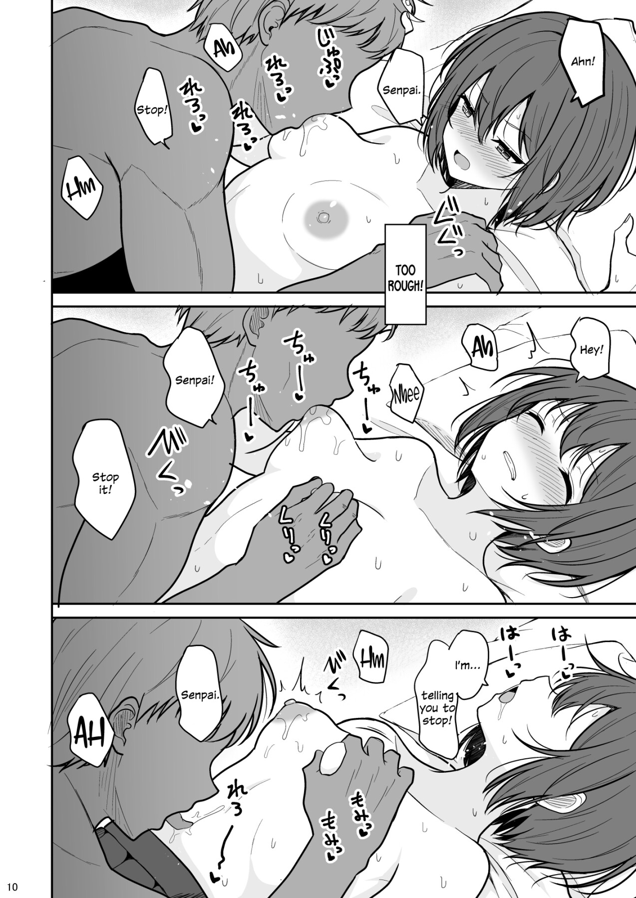 Hentai Manga Comic-Turning my boyish girlfriend into a naughty bitch-Read-8